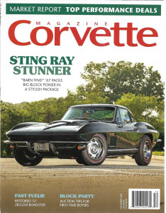 CORVETTE MAGAZINE 2025 DEC - '74 LS4 ROADSTER, '67 LS1 COUPE, RED '57 FUELIE